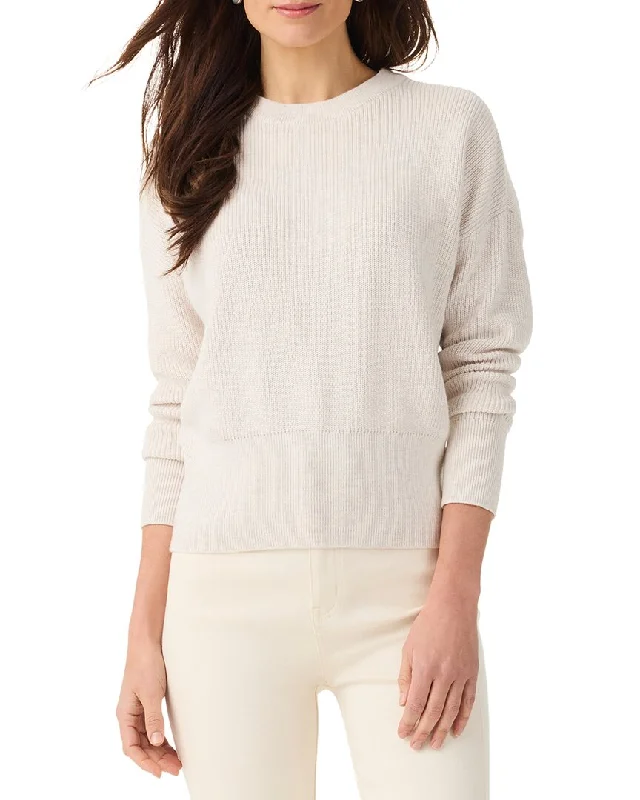 Women's Evening Wear Attire NIC & ZOE Stitched Crew Sweater