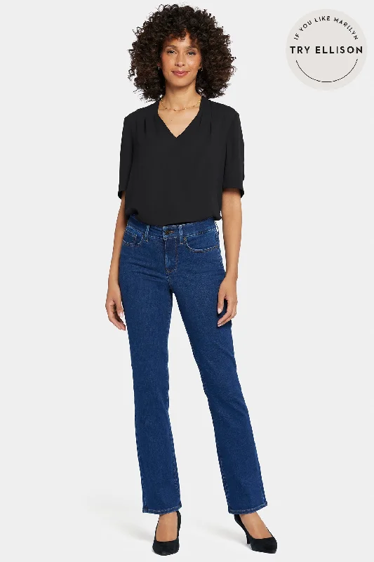 Women's Clothing for All Occasions Ellison Straight Jeans - Quinn