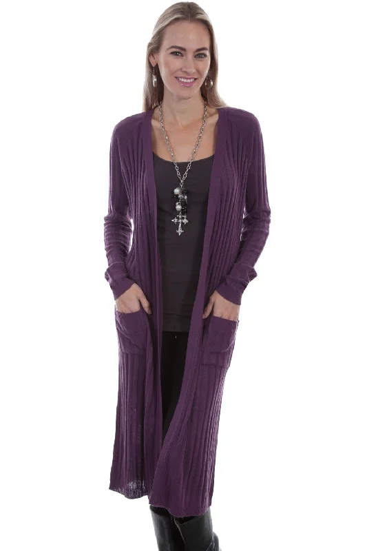 Women's Clothing For Everyday Wear Scully Womens Iris Acrylic Long Cardigan