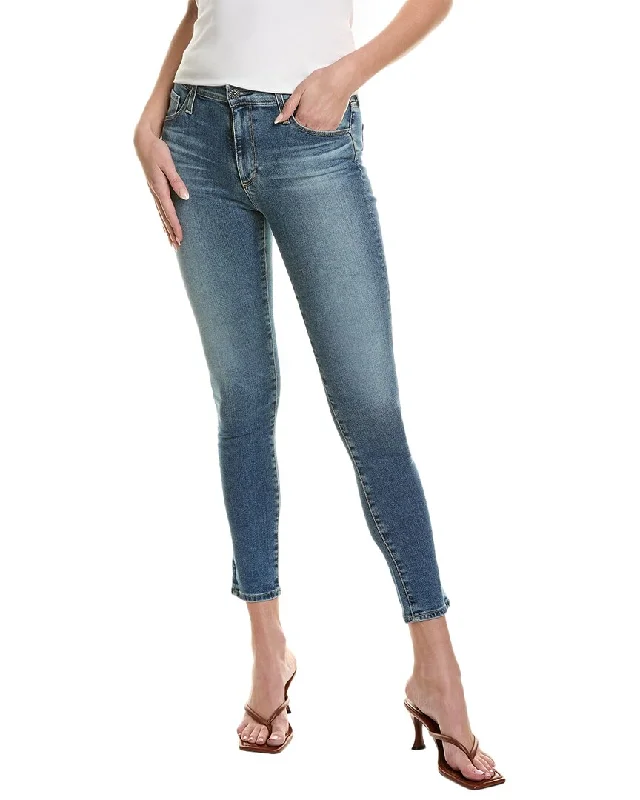 Clothes For Woman AG Jeans The Farrah Spiritual High-Rise Skinny Ankle Cut