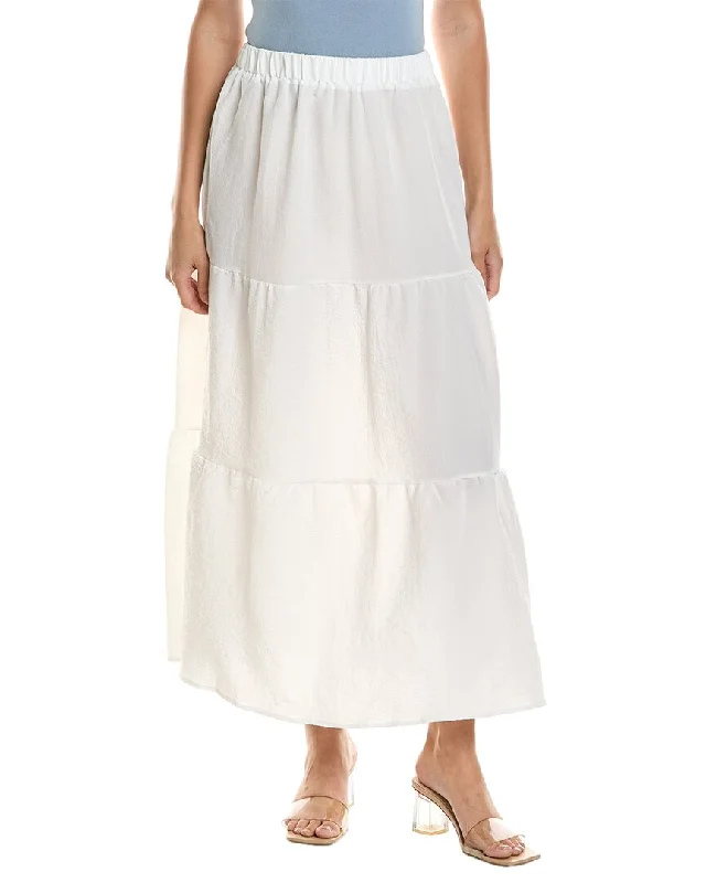 Women's Evening Clothes REVERIEE Bubble Crepe Skirt