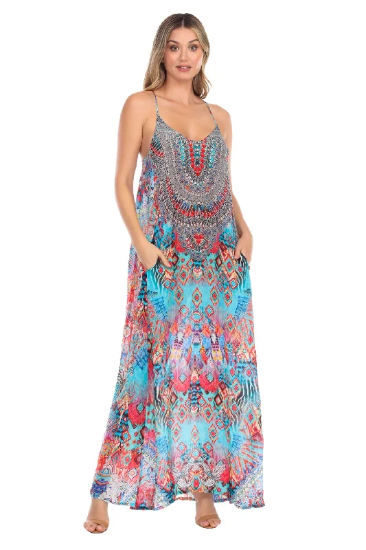 Women's Contemporary Clothing Harriet T-Back Maxi Dress