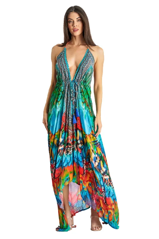 Women's Tops And Clothing Kyree Halter Maxi Dress