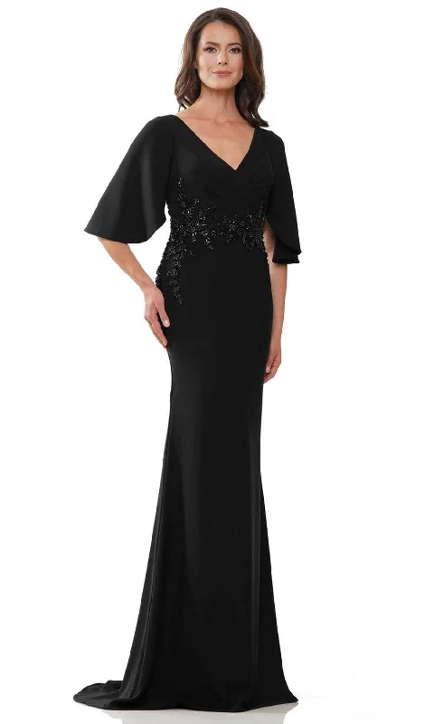 Casual and Comfortable Outfits Marsoni by Colors MV1248 - Butterfly Sleeve Gown