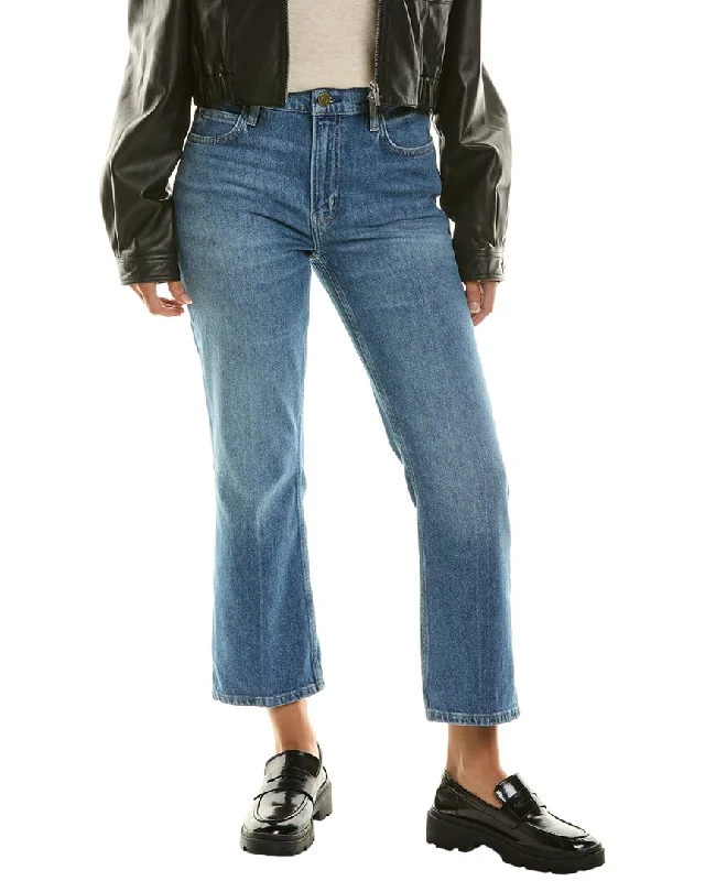 Comfortable Women's Outfits FRAME Denim The 70s Crop High-Rise Bernadette Bootcut Jean