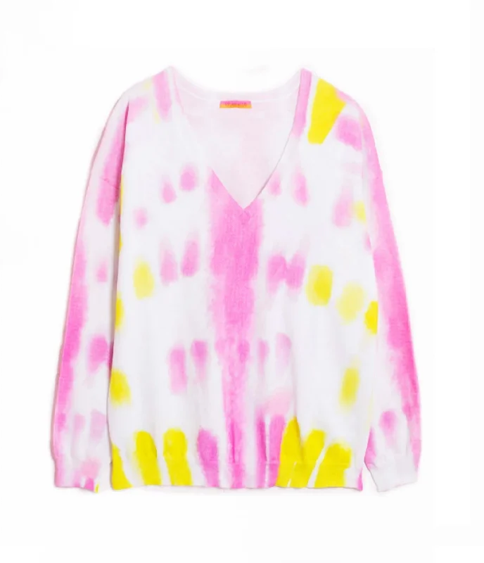 Women's Trendy Outfits Women's Lara Sweater In Tie Dye