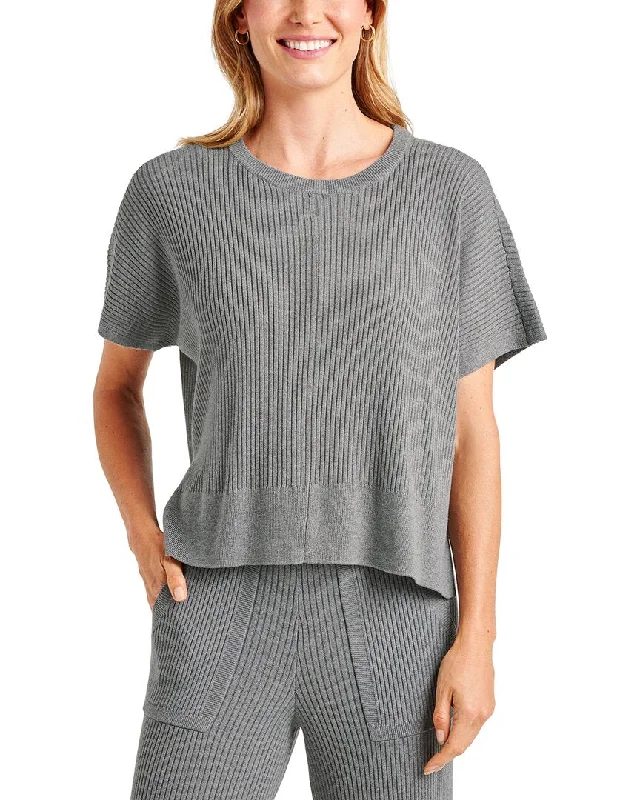 Women's Comfy Attire For Lounging Splendid Georgie Rib Cashmere-Blend Sweater