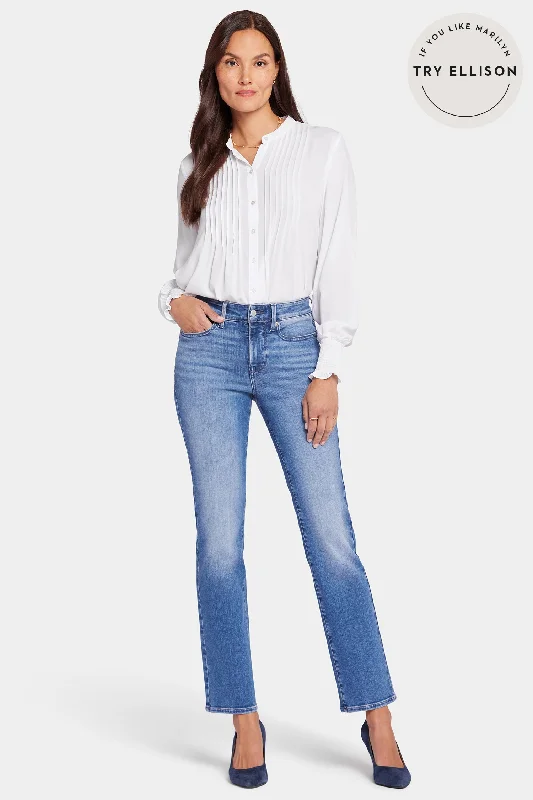 Women's Casual and Dressy Outfits Ellison Straight Jeans - Stunning