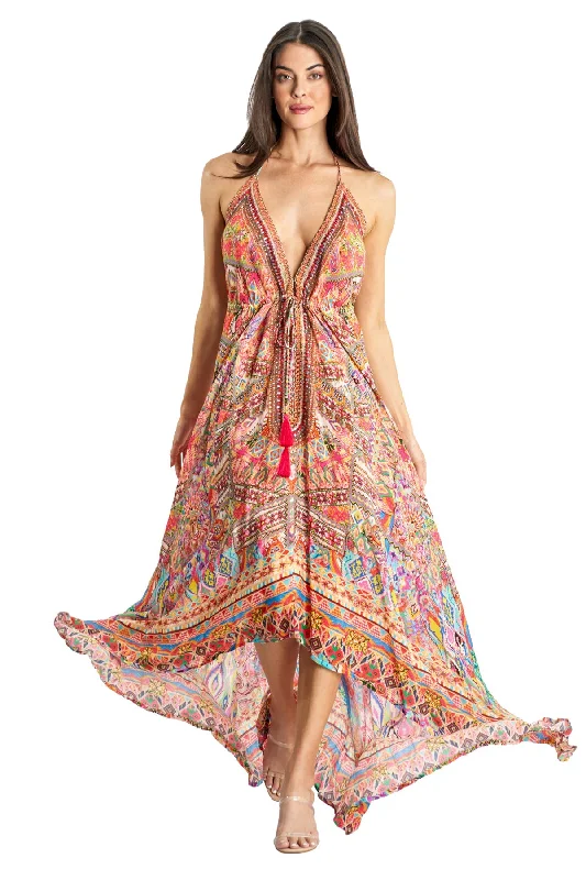 Women's Outerwear Clothing Minka Halter Maxi Dress