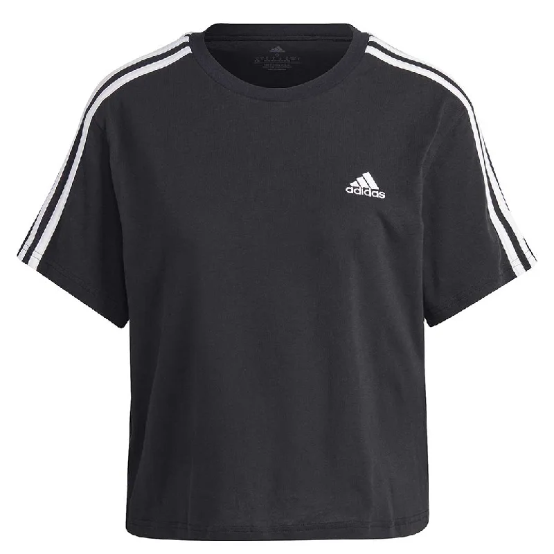 Timeless Women's Apparel adidas - Women's Essentials 3 Stripes Crop T-Shirt (HR4913)