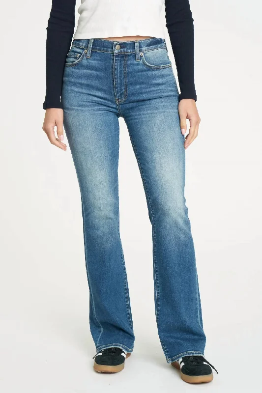 Best Clearance Sales Right Now Covergirl Mid Rise Bootcut Jeans In Perfection