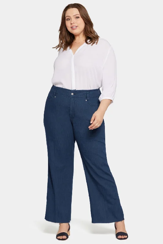 Top 10 Women's Online Clothing Stores Teresa Wide Leg Jeans In Plus Size - Serendipity