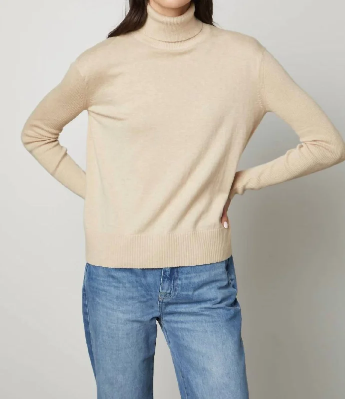 Stylish Loungewear for Women Sally Sweater In Biscotti