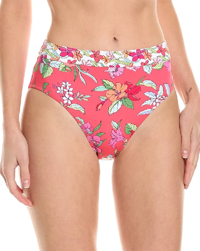 Women's Evening Apparel Tommy Bahama Summer Floral High-Waist Bikini Bottom