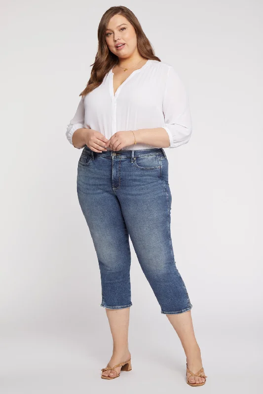 Flash Sales This Week Chloe Capri Jeans In Plus Size - Loire