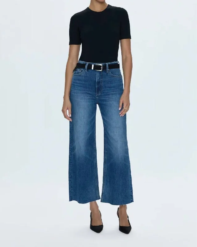 Women's Versatile Apparel Lana Crop Jeans In Palladium