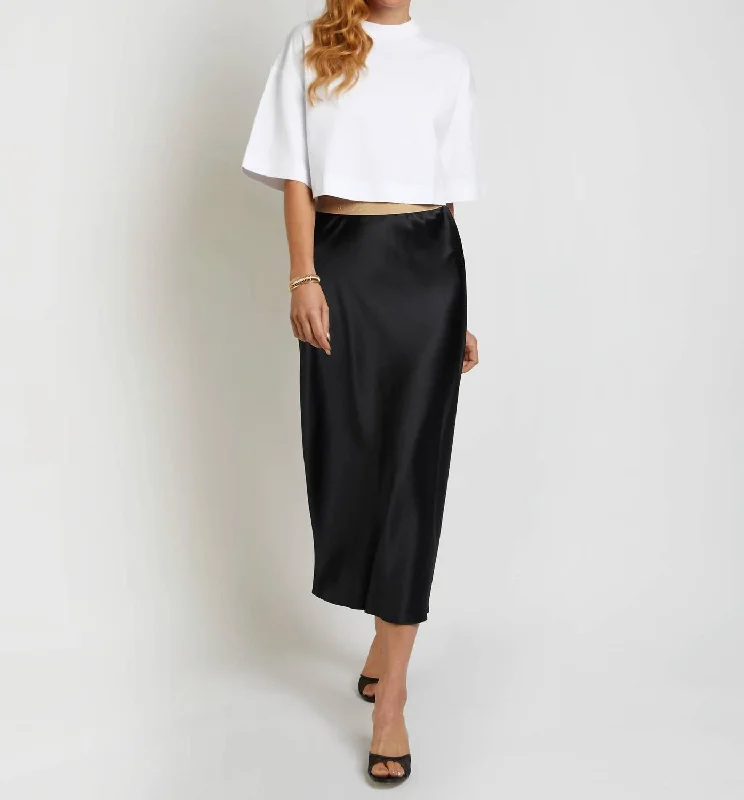 Fashionable Women's Casual Apparel Maxou Skirt In Sand / Black