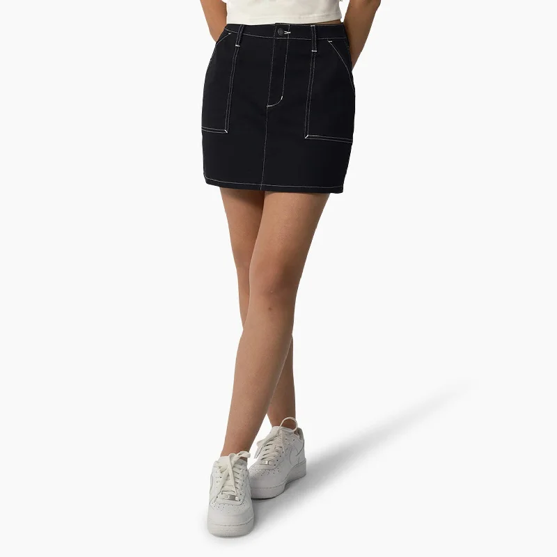 Women's Work Outfit Dickies Women's High Waisted Carpenter Skirt