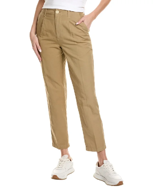 Best Online Women's Boutiques ALEX MILL Boy Linen-Blend Pant