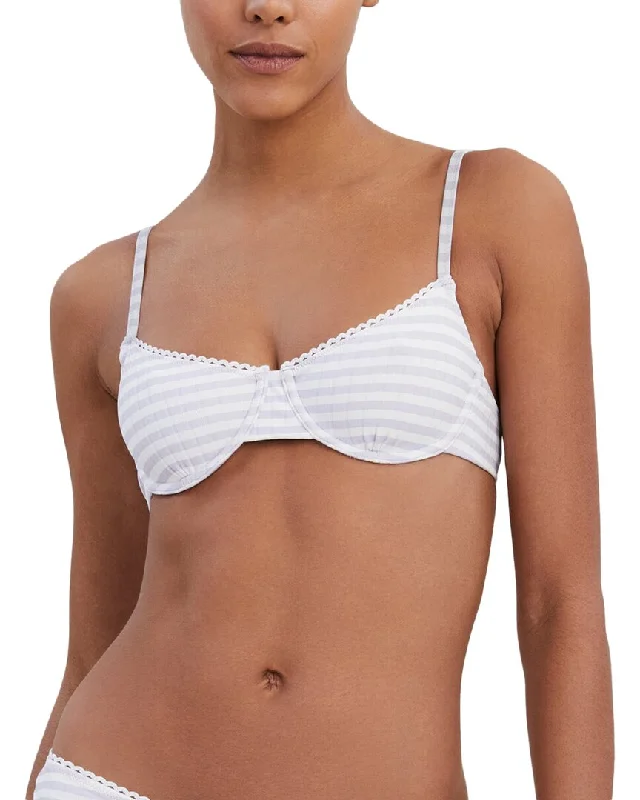 Women's Formal Wear Solid & Striped The Daphne Bikini Top