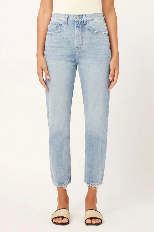 Trendy Boutiques Online Lela Slim Ultra High Rise Jeans In Light Seaglass