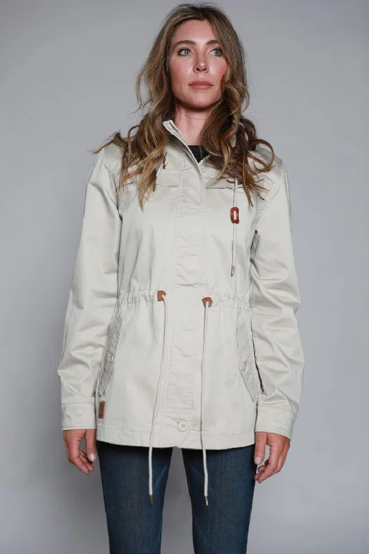 Women's Clothes And Apparel Sets Kimes Ranch Womens Longrider 2 Anorak Sand Cotton Blend Jacket