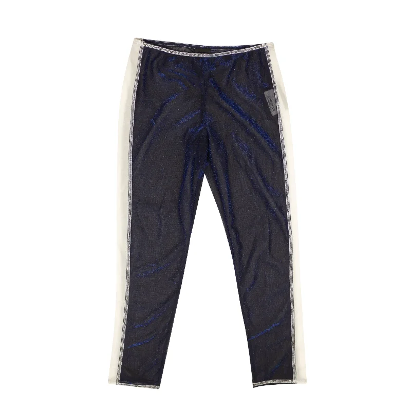 Latest Fashion for Women Anna Sui Side Stripe Sheer Leggings - Blue