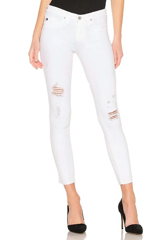 Women's Clothing Sale Online Legging Ankle Skinny Jeans In Rudimentary White