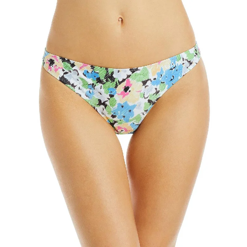 Women's Formal Clothes Womens Floral Bikini Swim Bottom Separates