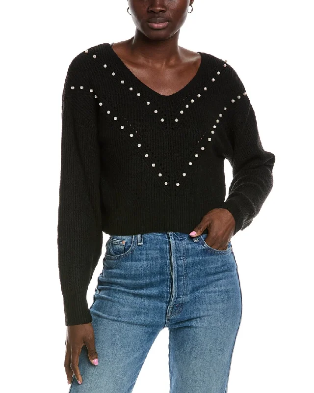 Women's Plus-Size Apparel Brook + Lynn V-Neck Sweater