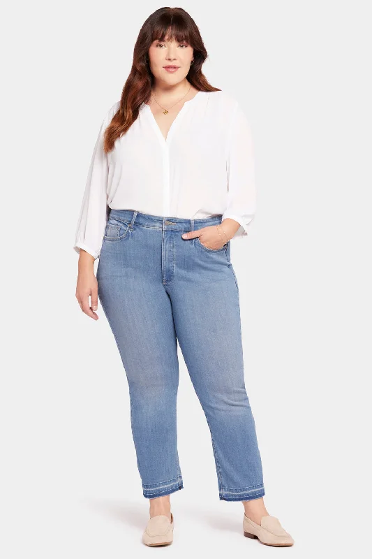 Women Fashion Marilyn Straight Ankle Jeans In Plus Size - Lovesick