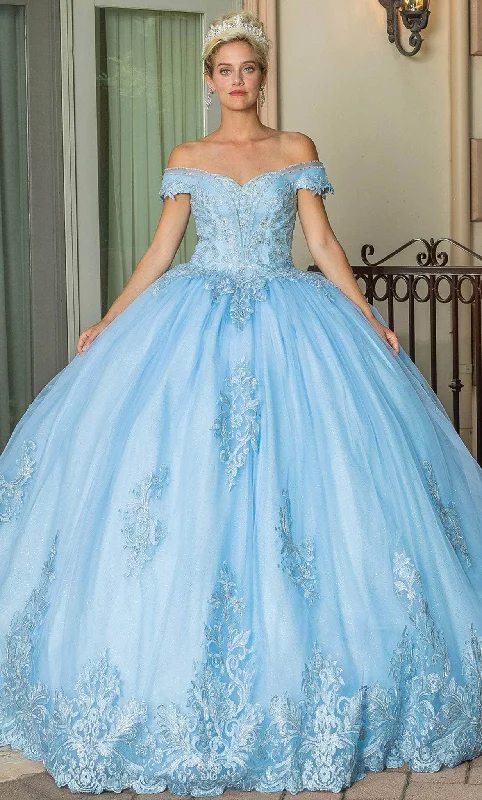 Women's Workout Garments Dancing Queen 1699 - Off Shoulder Ballgown