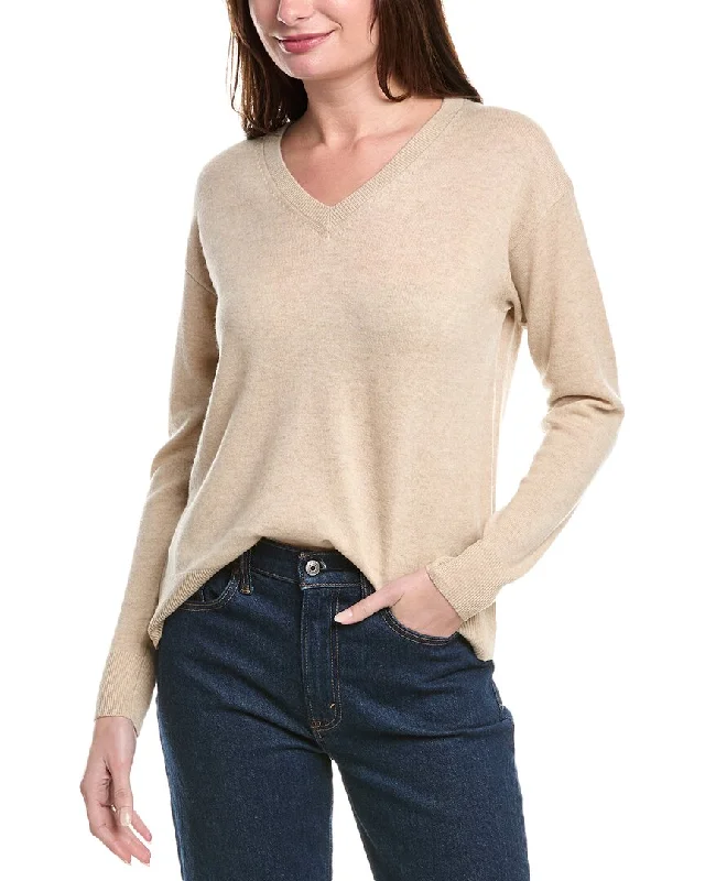 Women's Trendy Outfits Vince Boxy Wool & Cashmere-Blend Sweater