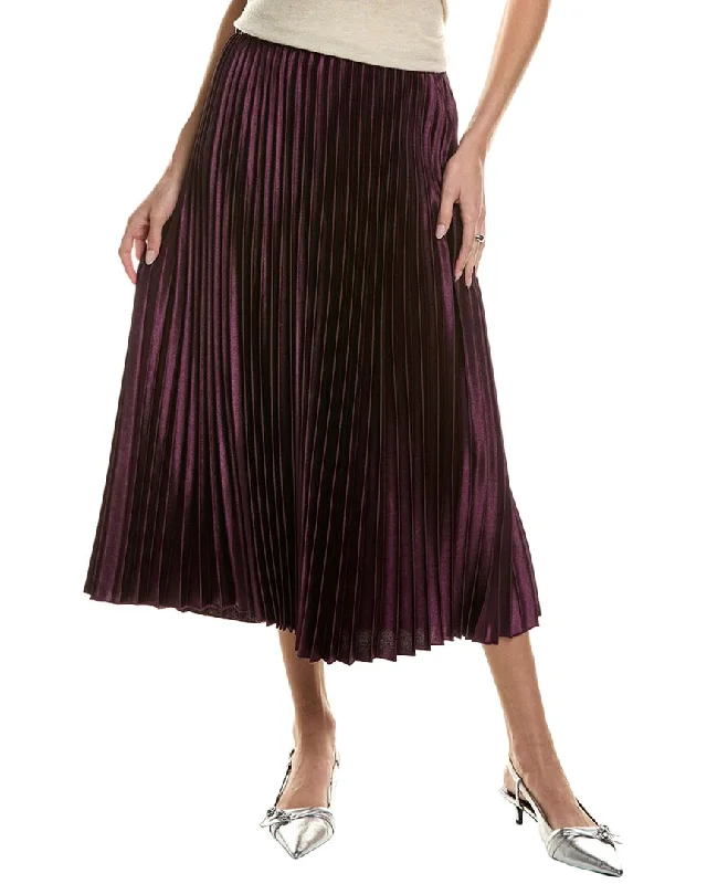 Women's Layered Outfit Anne Klein Pleated Skirt