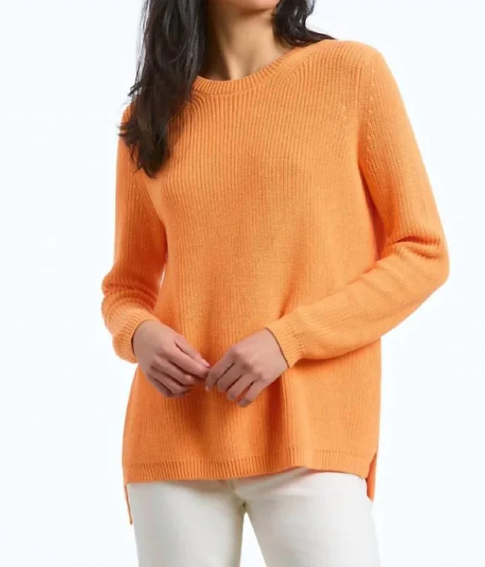 Women's Office Attire Emma Crewneck Sweater In Sorbet