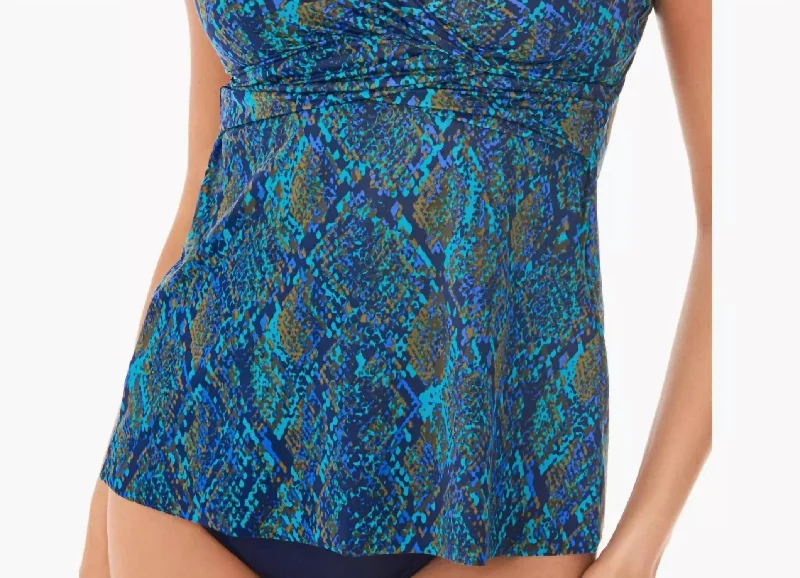 Casual Chic for Women Basilisk Tankini Top In Multi