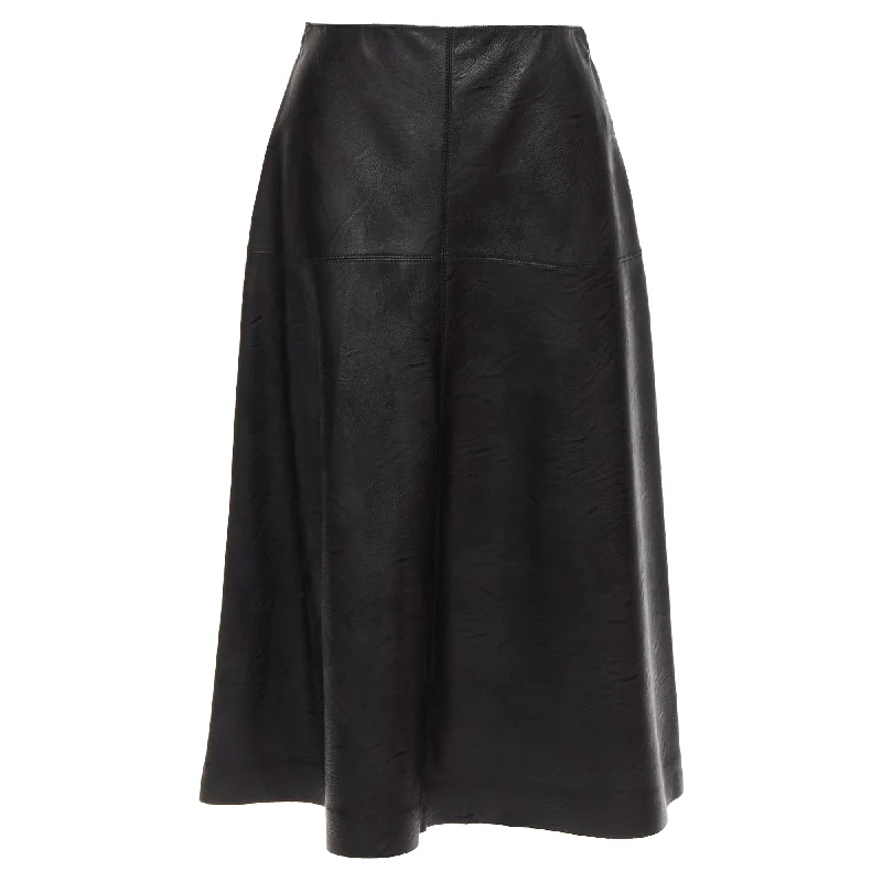 Trendy Women's Outfits for Casual Wear Stella Mccartney Skin Free Vegan Leather A-line Midi Skirt