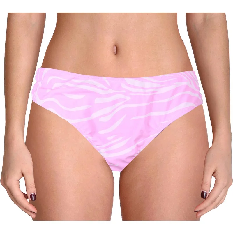 Stylish Clothes For Women Womens Printed Cut-Out Swim Bottom Separates