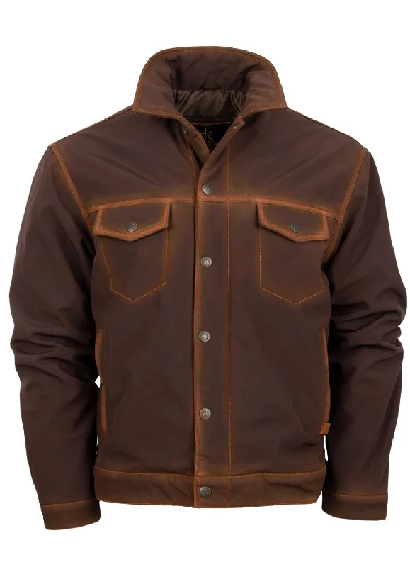 Casual Women's Clothing STS Ranchwear Womens Brumby Brown Polyester Softshell Jacket