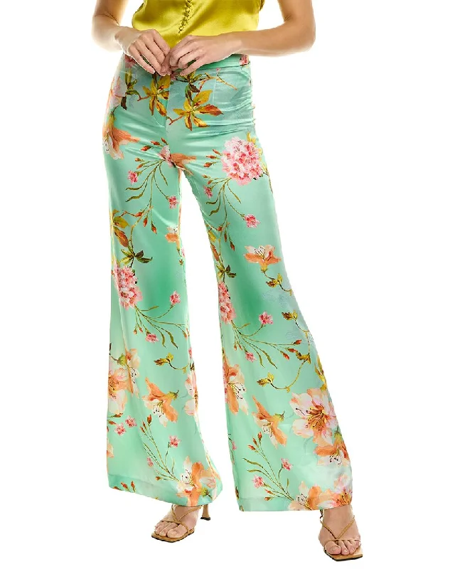 Outlet Clothing ADRIANA IGLESIAS Misty Garden Silk Pant