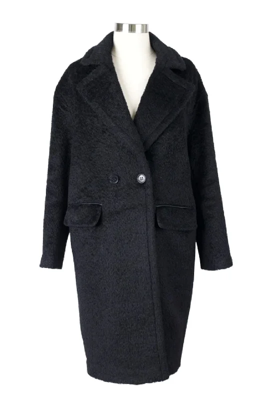 Chic Women's Clothing Online Wooly Wool Dress Coat