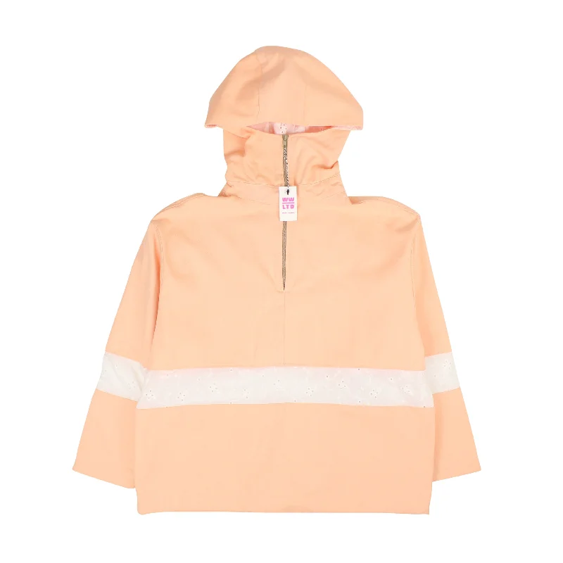 Women's Everyday Garments World Wide Ltd Peach Pullover - Peach/White