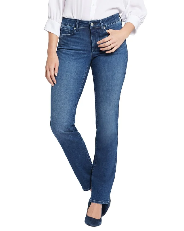 Unique Women's Fashion Pieces NYDJ Marilyn Province Straight Jean