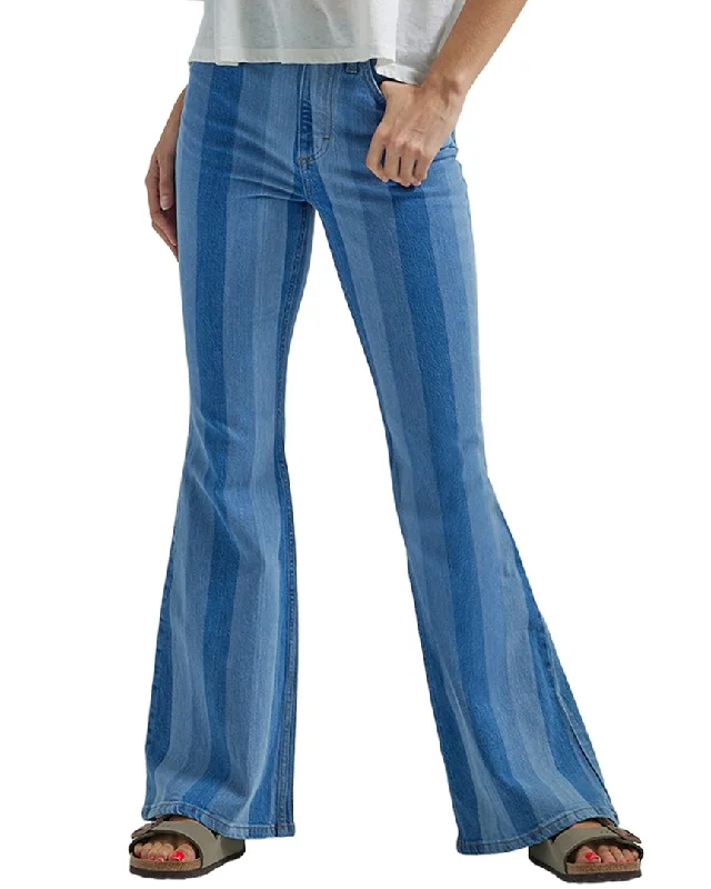 Flash Sales This Week LEE Hits Of Blue High Rise Flare Jean