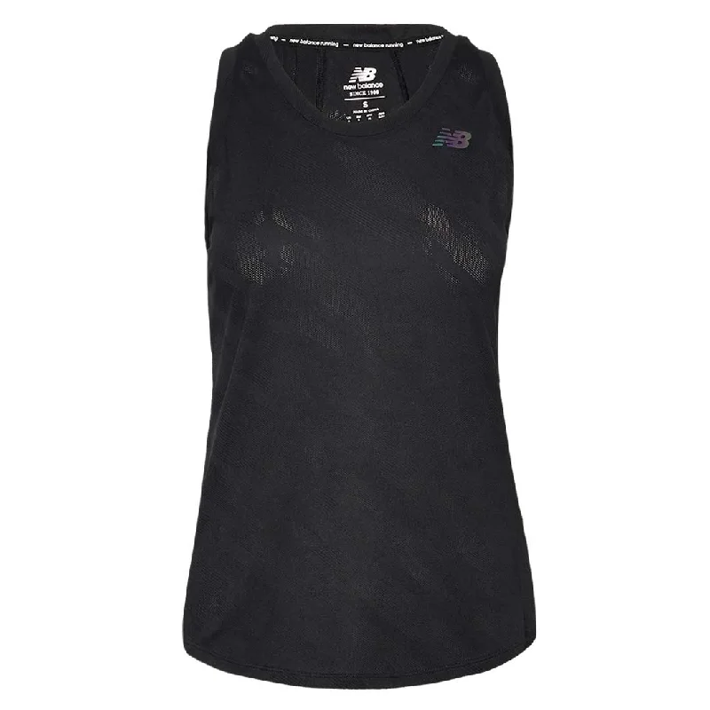 Women's Evening Wear Attire New Balance - Women's Q Speed Jacquard Tank Top (WT23280 BK)