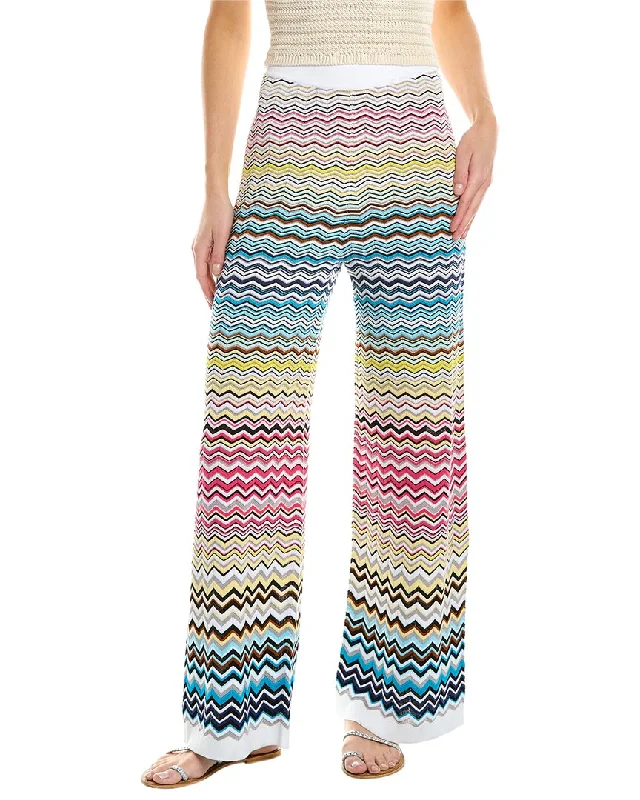 Cheap Women's Clothing Online Missoni Flared ZigZag Trouser