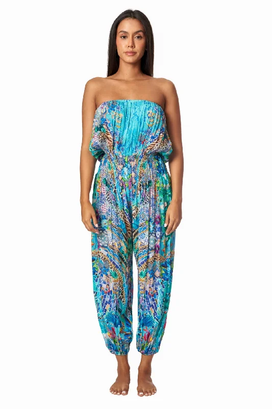 Online Impressions Boutique Lulani Strapless Jumpsuit