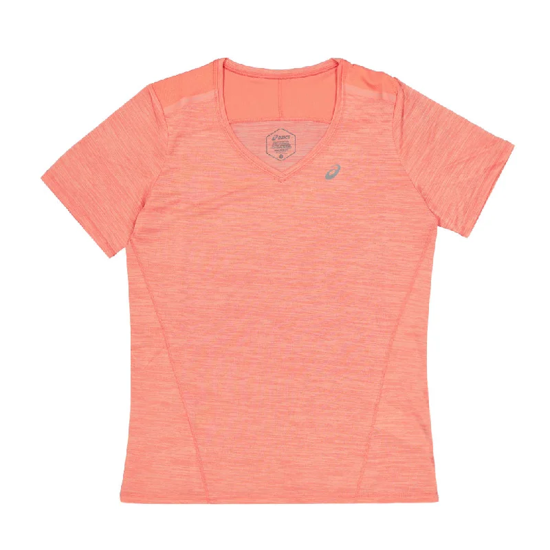 Women's Clothing for Every Occasion Asics - Women's Race V-Neck Short Sleeve T-Shirt (2012C735 706)