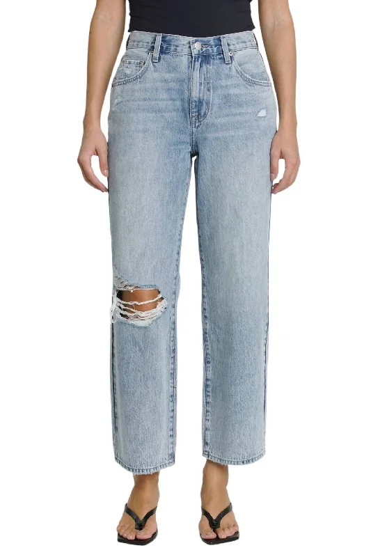 Online Clothing Stores Bobbie Straight Wide Leg Jean In Skyview