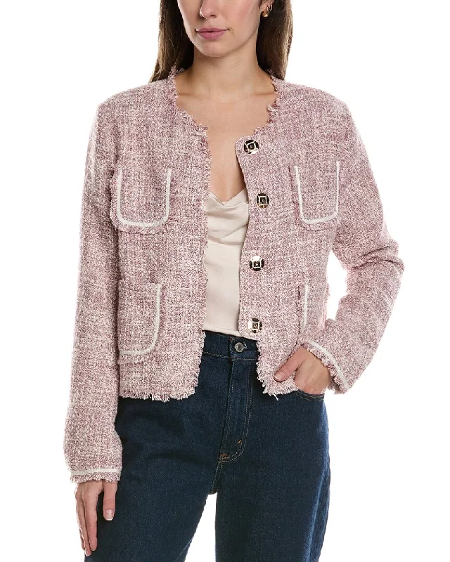 Women's Seasonal Fashion Trends MEIVEN Tweed Jacket